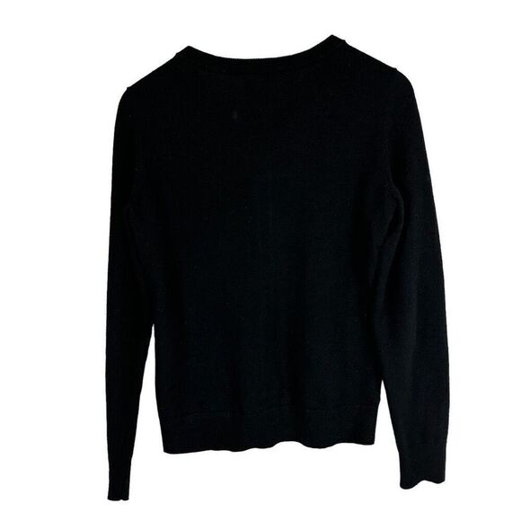 Banana Republic Black Lace Front Button Down Cardigan Size Small - Picture 4 of 8